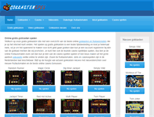 Tablet Screenshot of gokkastenspel.net